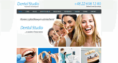 Desktop Screenshot of dental-studio.pl